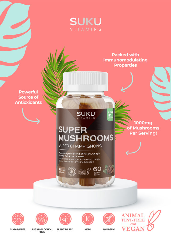 SUKU VITAMINS Super Mushrooms