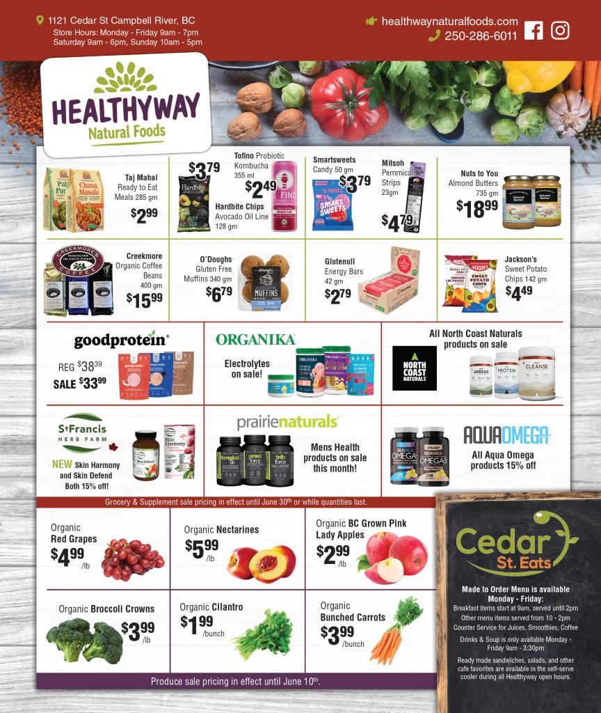 June Healthyway flyer